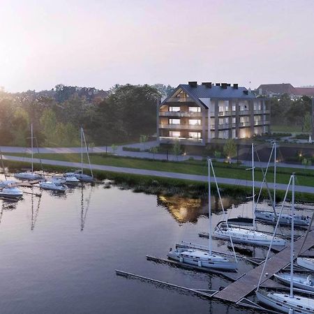Apartament Heksagon Ostroda Bagian luar foto