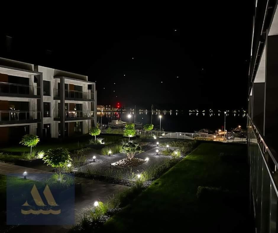 Apartament Heksagon Ostroda Bagian luar foto