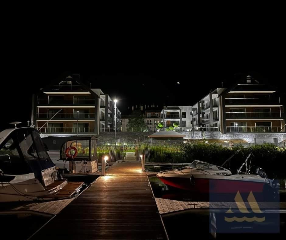 Apartament Heksagon Ostroda Bagian luar foto
