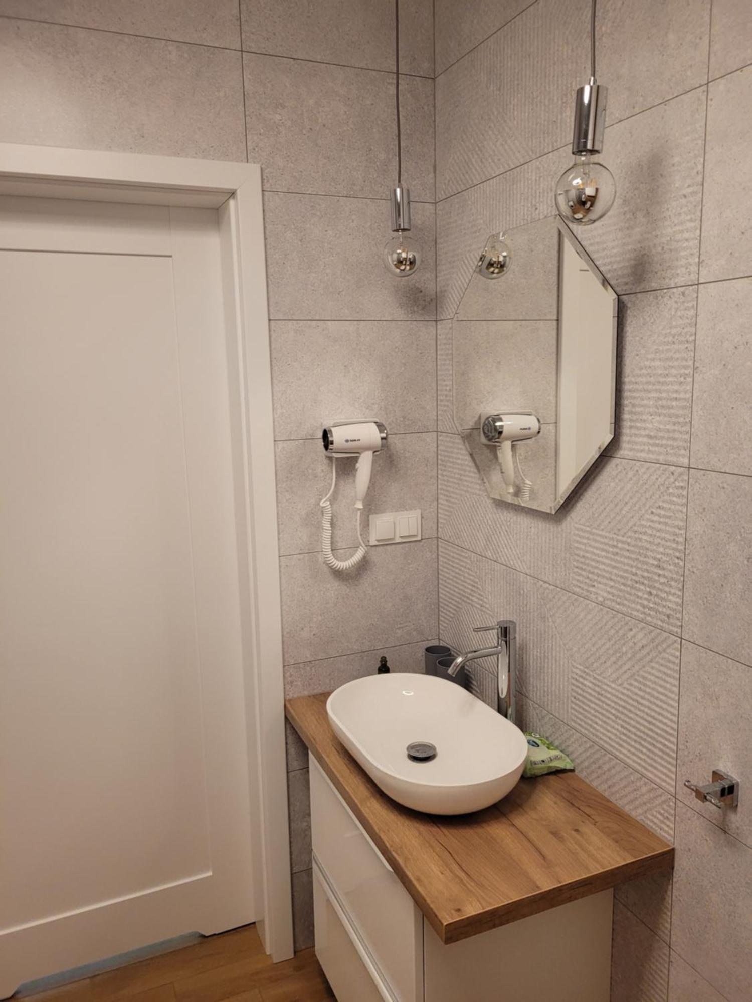 Apartament Heksagon Ostroda Bagian luar foto