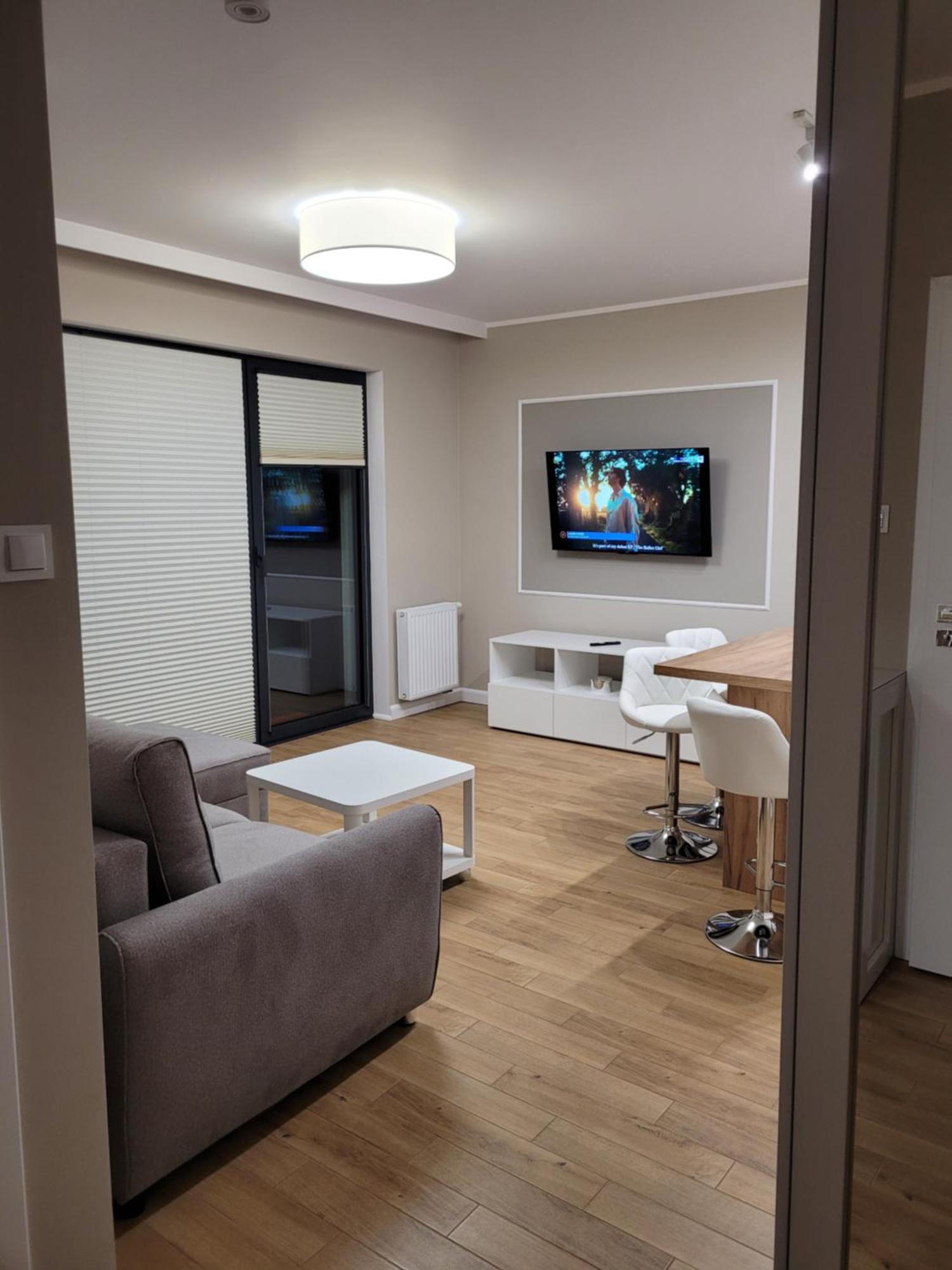 Apartament Heksagon Ostroda Bagian luar foto