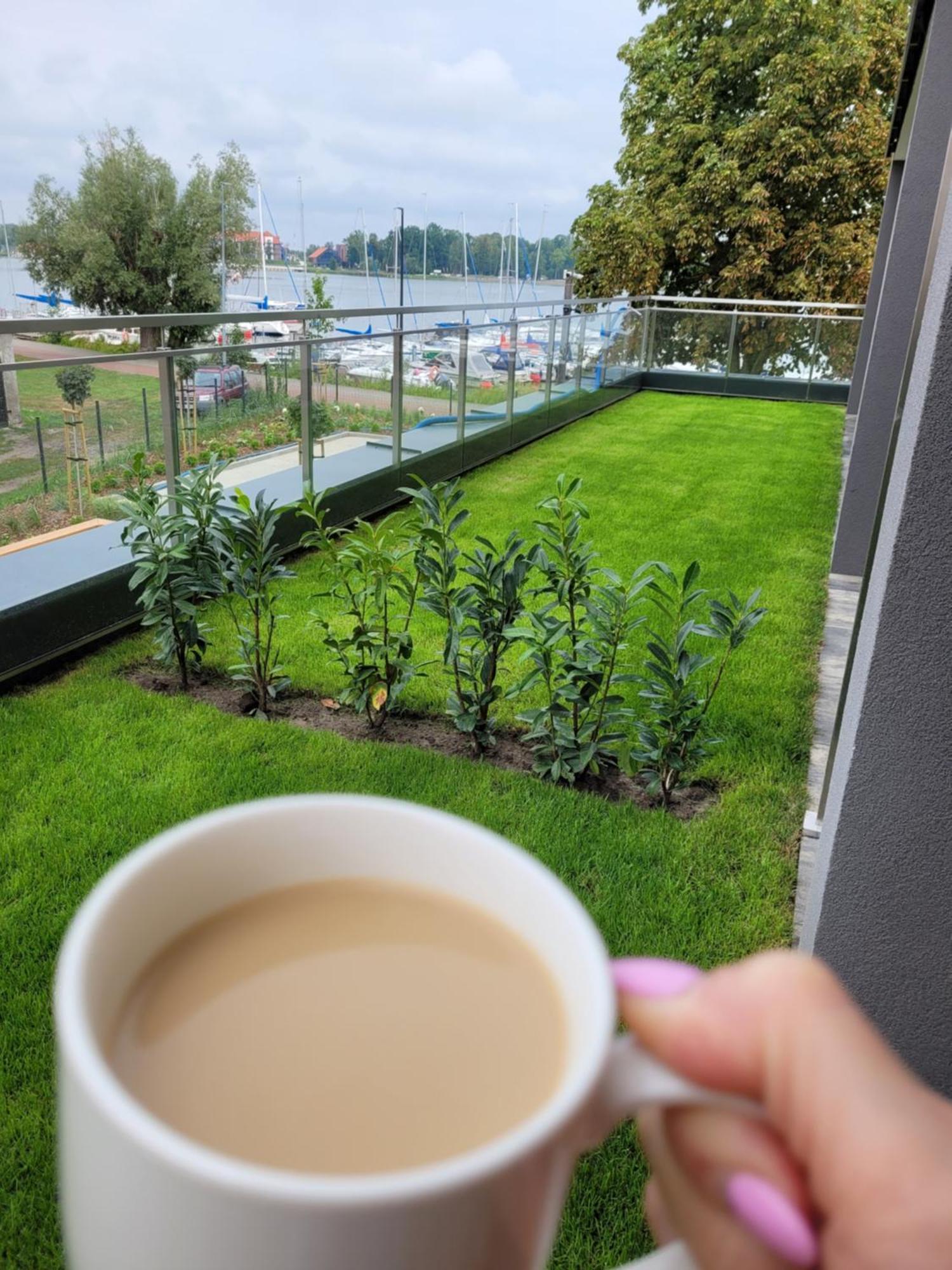 Apartament Heksagon Ostroda Bagian luar foto