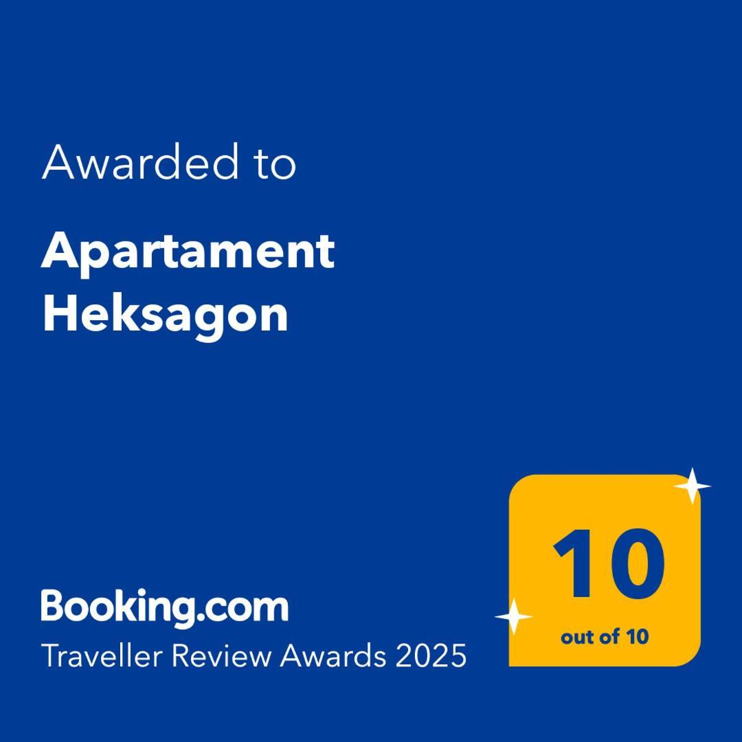 Apartament Heksagon Ostroda Bagian luar foto